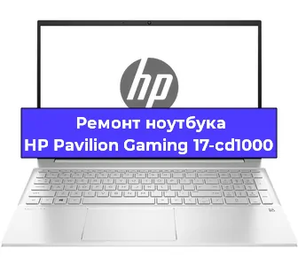 Замена кулера на ноутбуке HP Pavilion Gaming 17-cd1000 в Нижнем Новгороде